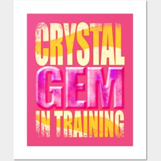 Crystal Gem in Training Posters and Art